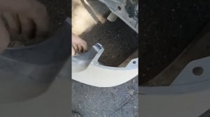 Снятие заднего бампера Киа рио2011