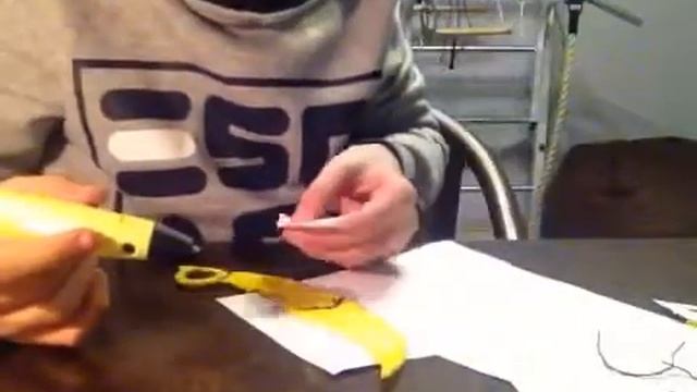 Рисую керамбит 3 д ручкой!!!! смотреть онлайн