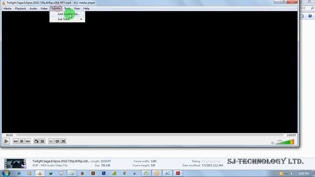 How to manually add subtitle to VLC Media Player смотреть онлайн