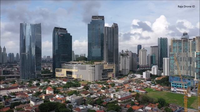 Jakarta Drone Footage 2020, Capital City Of Indonesia смотреть онлайн