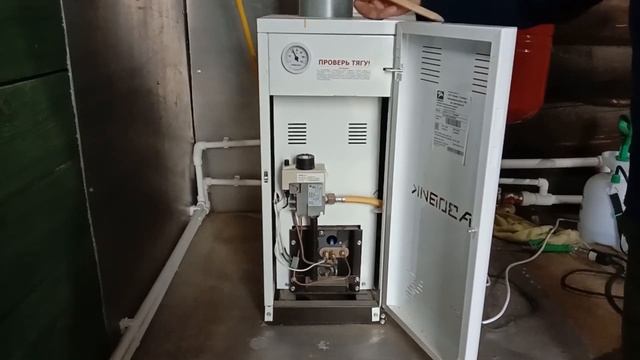 котёл ЛЕМАКС серии «Газовик» обзор||личное мнение