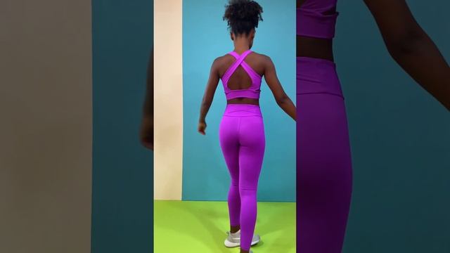 Top 40 Colorful + Legging Básica Colorful Roxo смотреть онлайн