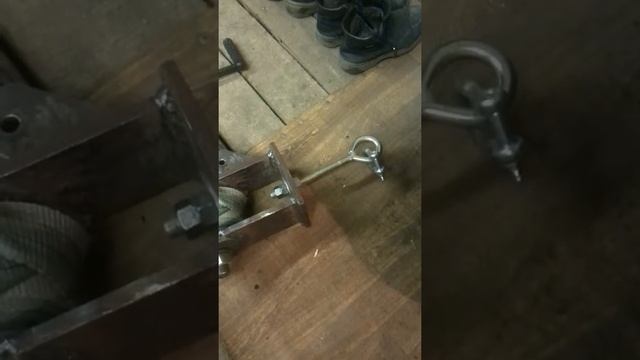 Лебедка 2.0 от Феди на подшипниках из "мясорубки". смотреть онлайн