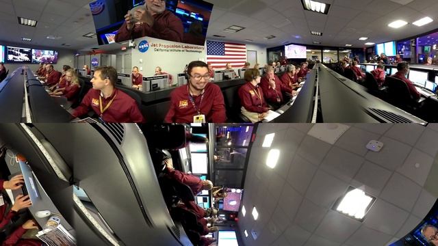 Mission Control Live: NASA InSight Mars Landing (360 video) смотреть онлайн