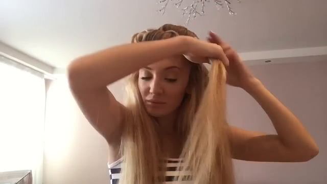 Крупные локоны в домашних условиях без плойки и бигудей (видео-урок для девушек) смотреть онлайн