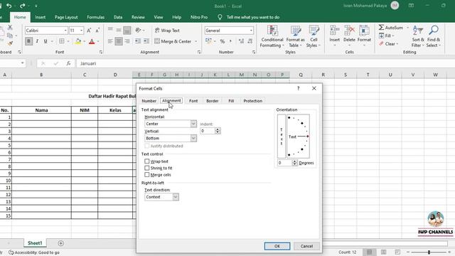 CARA TERBARU MEMBUAT TULISAN VERTIKAL DI MICROSOFT EXCEL смотреть онлайн