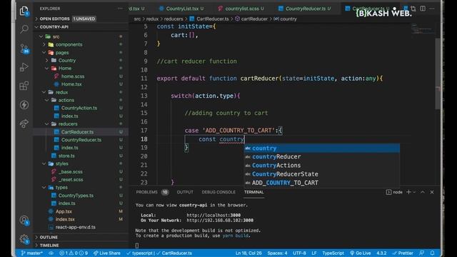 Let's build a complete web app using Country Rest API | React Portfolio Project with TypeScript смотреть онлайн