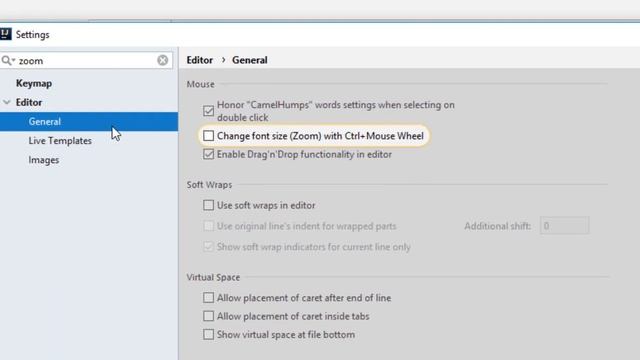 enable zoom in intellij idea смотреть онлайн