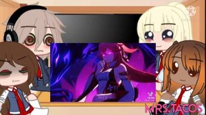 MLB react Marinette as Yae Miko ||Genshim impact x MLB ||Gacha club