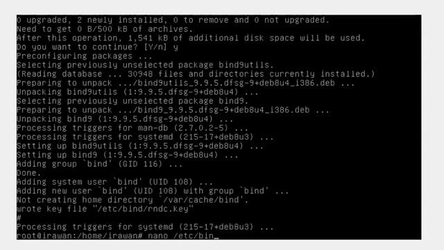 Tutorial Debian 8.3 konfigurasi Repository DVD,IP Address, Web Server, DNS Part 2 смотреть онлайн