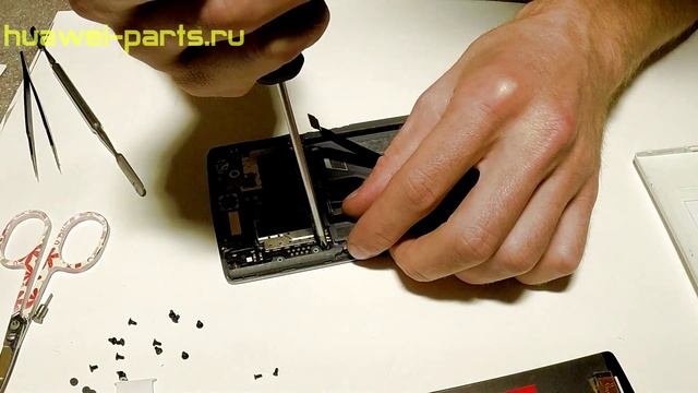 Dissasembly OnePlus One Как разобрать и заменить дисплейный модуль смотреть онлайн