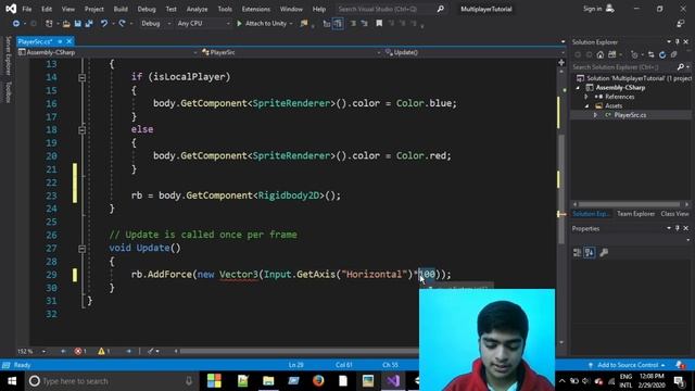 HOW TO CREATE A MULTIPLAYER GAME IN UNITY USING UNET!!!! Creating a very basic multiplayer. смотреть онлайн