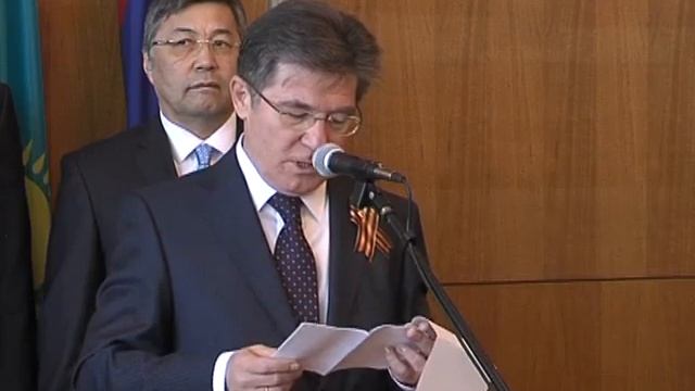 Приём 70 лет Победы в Посольстве России в Монголии смотреть онлайн