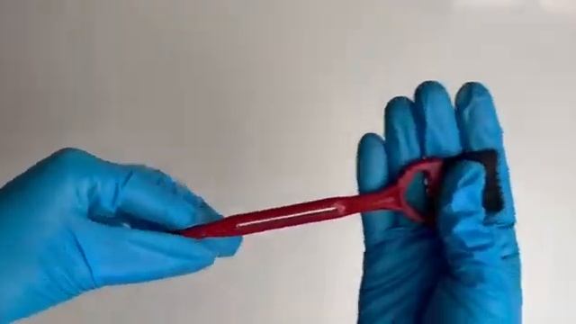 Кисть для окрашивания волос узкая Кисточка для покраски мелирования щетина 8 рядов смотреть онлайн