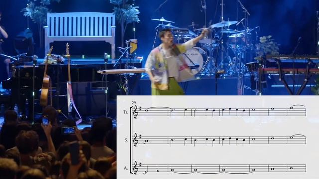 Jacob Collier Audience Choir Transcription (Live At Academy Brixton)