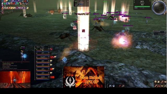 Lineage 2 Seal AFK cp NoZerg AQ PvP смотреть онлайн