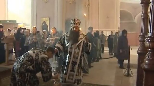 Великая пятница.Чин выноса Плащаницы Спасителя. смотреть онлайн