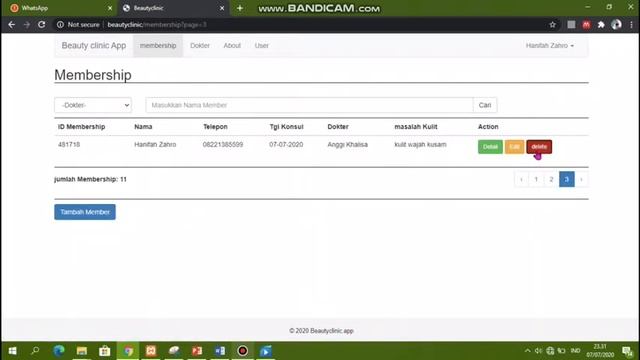 Pengolahan Data Pendaftaran Member Pada Beauty Clinic Berbasis Website Menggunakan Framework Larave смотреть онлайн