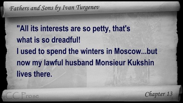 Chapter 13 - Fathers And Sons By Ivan Turgenev