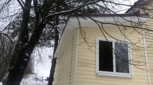 Каркасная пристройка к дому своими руками в Ленинградской области.mov