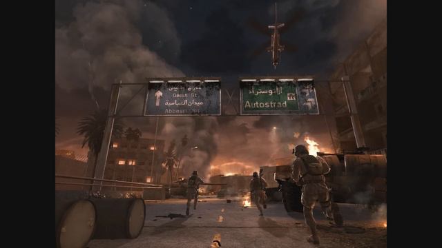 Call of Duty 4 - Soundtrack Jeep Showdown смотреть онлайн