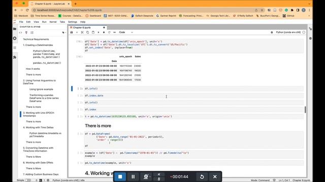 Time Series Analysis with Python Cookbook | 6. Working with Date and Time in Python смотреть онлайн