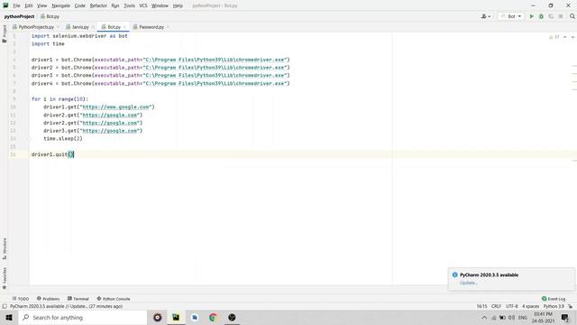 Run multiple selenium bots simultaneously | Without Multithreading, Without lag смотреть онлайн