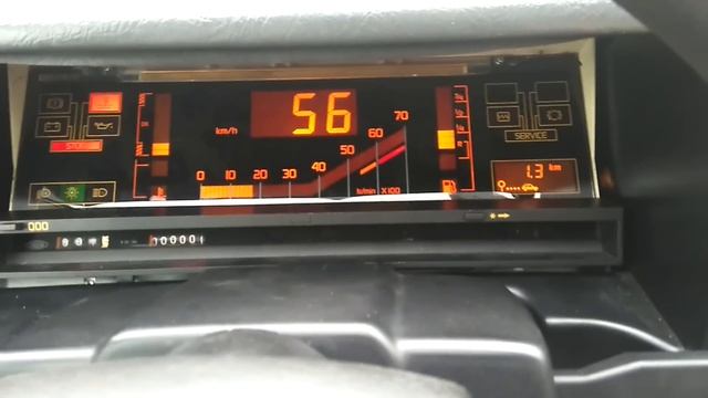 Renault 19 Digital dashboard смотреть онлайн