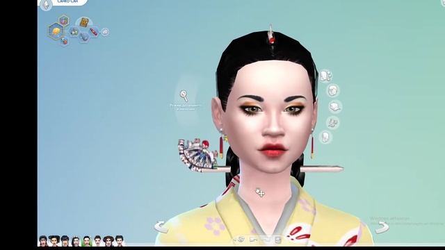 The Sims 4, Симс 4, Geisha/Создание персонажей 8 Гейш смотреть онлайн