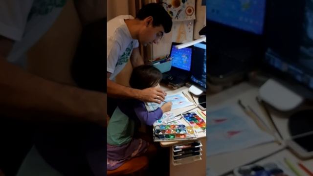 КОНКУРС ,,Я РИСУЮ УФУ,,, ДОЧКА РИСУЕТ КРАСКАМИ МЕЧЕТЬ ,,ЛЯЛЯ ТЮЛЬПАН,,. ???? ВИКА 6 ЛЕТ 8.11.2020 смотреть онлайн