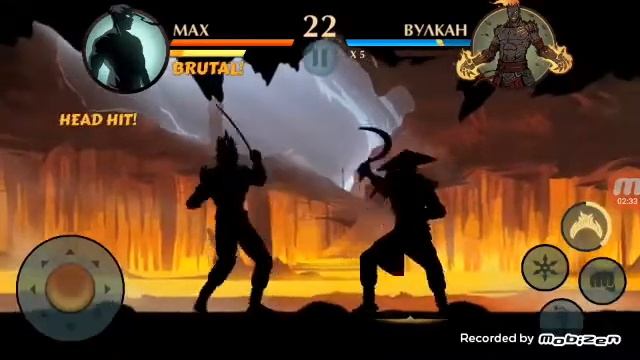 #shadowfight2 #шадоуфайт2 #бойстеньюБой против вулкана (GG) 1Место.  [1]