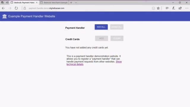 Digital Bazaar W3C Web Payments Polyfill