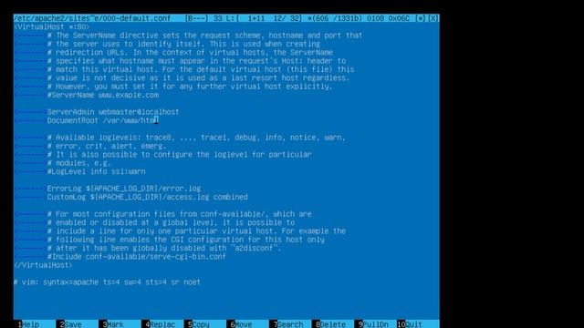 Ubuntu Server: Konfiguracja serwera www - Apache2 смотреть онлайн