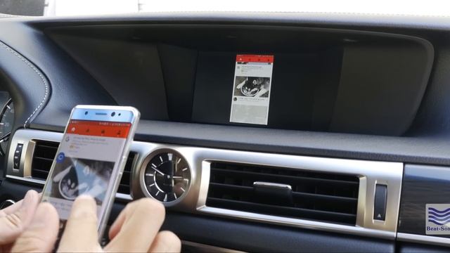 2013-2018 Lexus GS 200t 350 450h Android Wireless Mirroring System смотреть онлайн