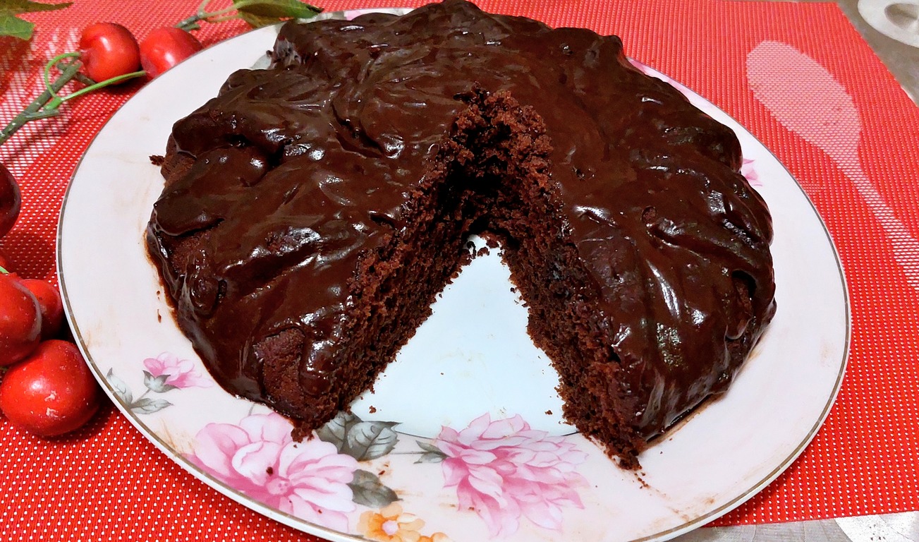 ШОКОЛАДНЫЙ, БЮДЖЕТНЫЙ КЕКС,БЕЗ ЯИЦ И МОЛОКА??? смотреть онлайн
