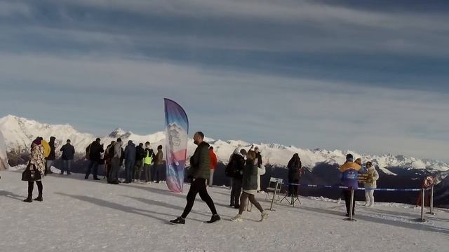 РОЗА ПИК 2320 м. Роза Хутор. Красная Поляна. Декабрь 2021..mp4 смотреть онлайн