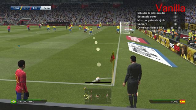PES 2016 - ENB Graphics Mod Vs Vanilla [1080p 60fps]