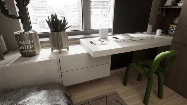 Комната для сына и дочки | дизайн-проект | обзор квартиры | смотреть онлайн