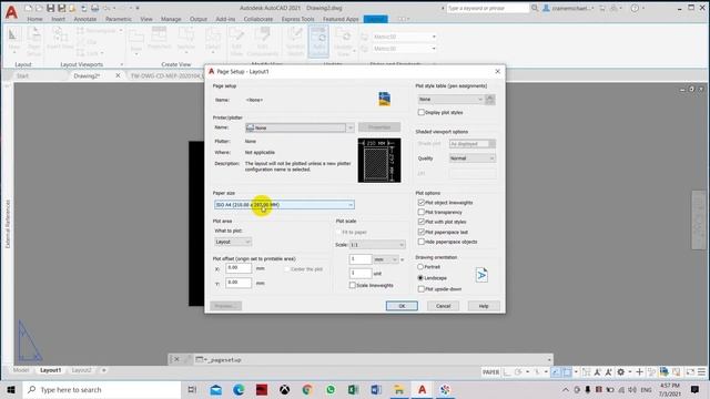 How To Set Paper Size in Autocad 2021 смотреть онлайн