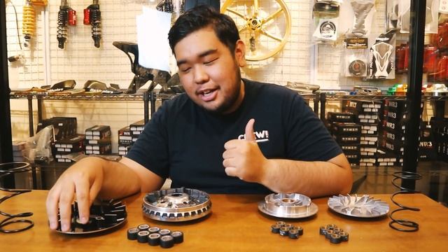 Upgrade Kirian lu NGAB! Paket Kirian Pulley Set XMAX, AEROX, NMAX, LEXI, by Drake & CT Pulley! смотреть онлайн