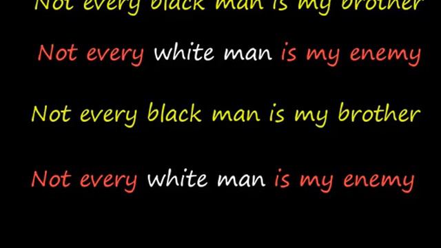 Lucky Dube - my brother, my enemy lyrical video смотреть онлайн
