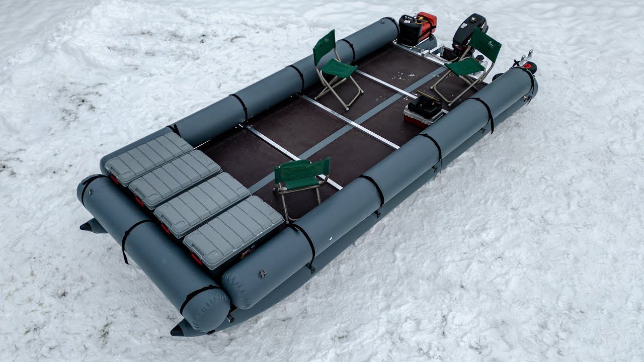 Надувной тримаран Турист 3 (модель 2023) смотреть онлайн