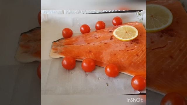 Лосось по-быстрому. Салмон в духовке. смотреть онлайн