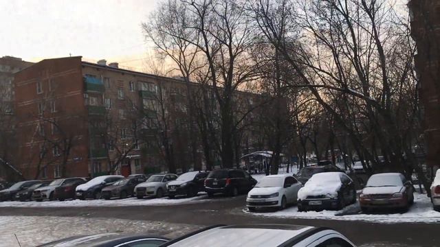 Москва, рассвет в Ростокино. смотреть онлайн