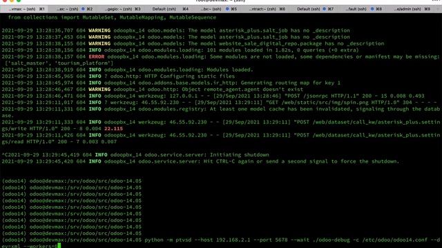 Viscode & Odoo dual debugger setup смотреть онлайн