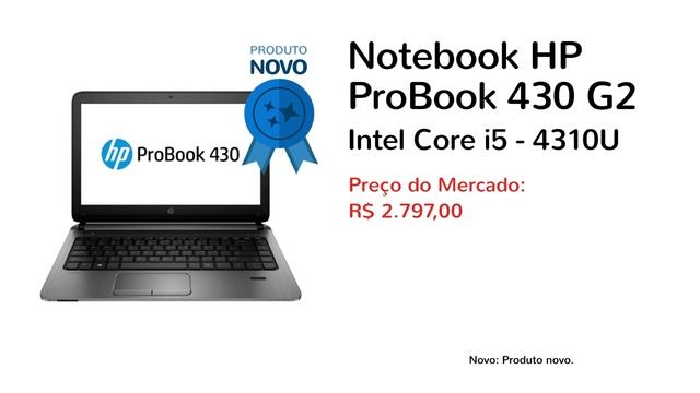 Notebook HP ProBook 430 G2 LED 13.3" - Saldão da Informática смотреть онлайн