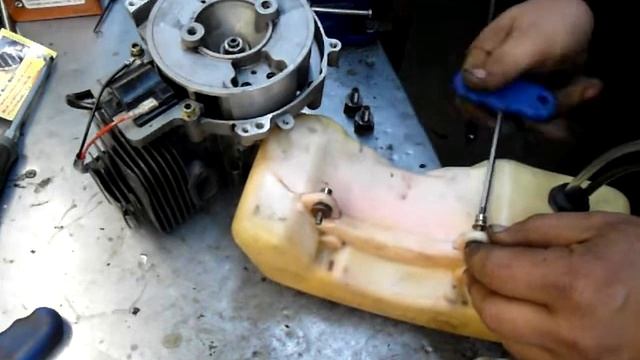 Ремонт китайской бензокосы подробно Часть 7 смотреть онлайн