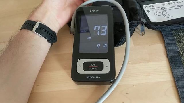 Omron MIT Elite Plus: Arm Blood Pressure Monitor смотреть онлайн