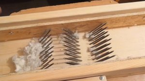 #чесалка трепалка #для шерсти #своими руками.