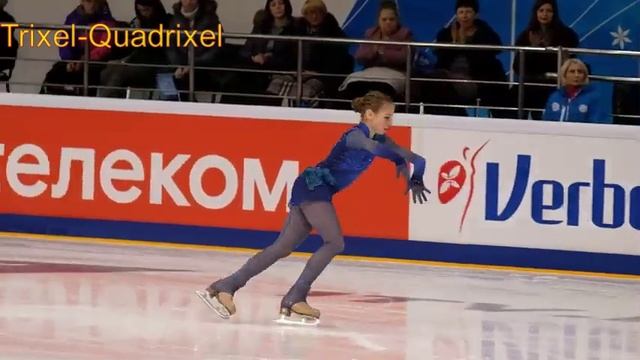 ЧР по фигурному катанию сезона 2019-2020. Женщины. Произвольная программа. Александра Трусова смотреть онлайн